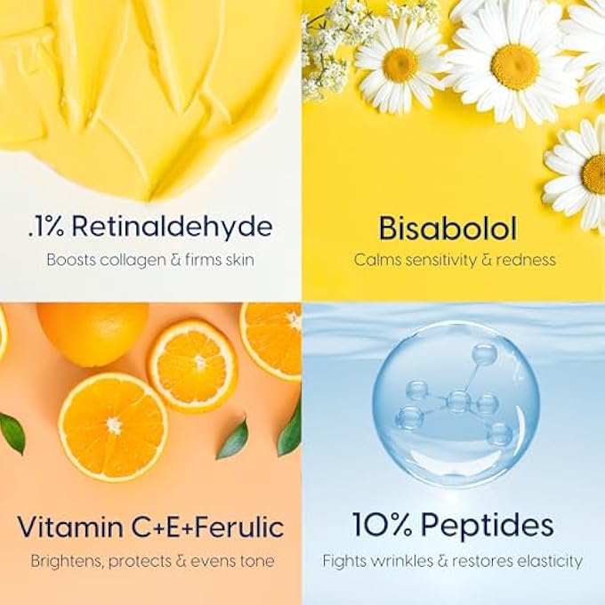 Strive - APEX ANTI AGING SERUM - RETINAL, PEPTIDE & VITAMIN C FACE SERUM. FRAGRANCE FREE, ANTI AGING SKIN CARE FOR YOUNGER, HEALTHIER, BRIGHTER SKIN - FOR ALL SKIN TYPES - 30ML - Image 4